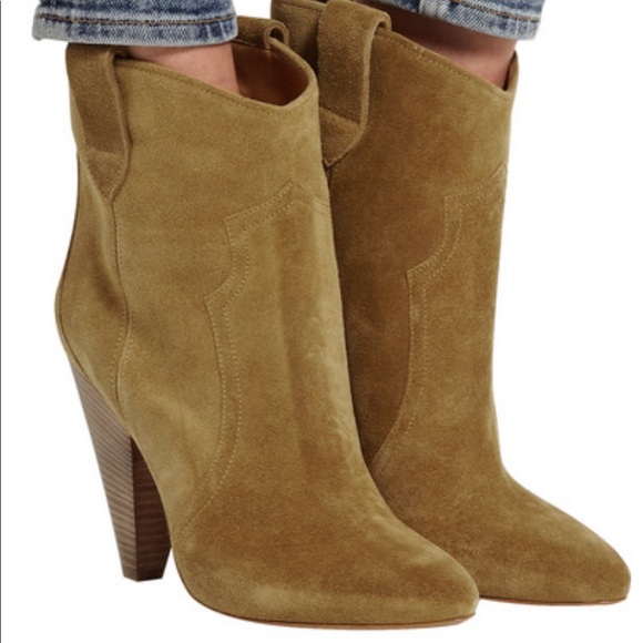 Isabel Marant Shoes - Isabel Margani “Roxann” Suede Ankle Boots